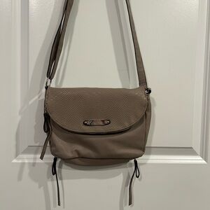 Jessica Simpson Taupe Crossbody Bag